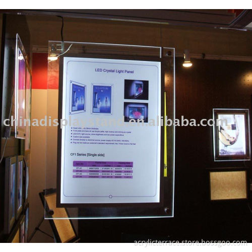 wall mount Crystal LED Light Box